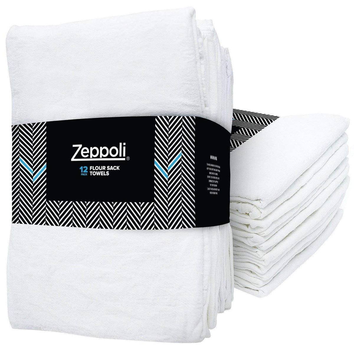 Zeppoli Flour Sack Kitchen Towels - 31 x 31 – Equinox International