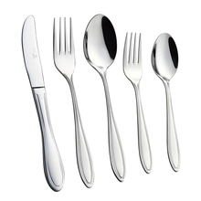 Load image into Gallery viewer, Royal Polished Cutlery Flatware Set 20 Piece to 60 Piece
