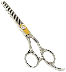Equinox Barber & Salon Styling Series - Barber Hair Cutting Scissors/Shears  - 6.5 Overall Length - Detachable Finger Rest - High Quality Stainless  Steel 