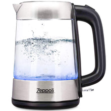 Load image into Gallery viewer, Electric Kettle C - Zeppoli Fast Boiling Glass Tea Kettle [Model 3]