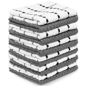 Zeppoli Kitchen Towels, 100% Soft Cotton - 15" x 25"