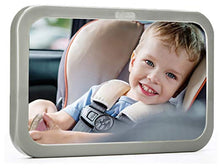 Load image into Gallery viewer, Back Seat Baby Mirror - Rear View Baby Car Seat Mirror by Baby &amp; Mom